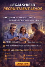 LegalShield recruitment leads for associates featuring exclusive team-building prospects with real-time delivery and advanced targeting.